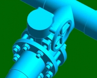 手动蝶阀手动蝶阀-全管径系列-自适应-revit2019