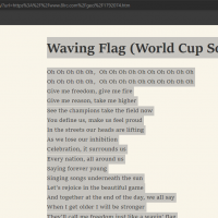 歌词大全（可以下载LRC歌词，网页不能直接复制，复制方法见正文） [课程编码4771]