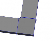 内弧形矩形弯头（带导流片）revit2016